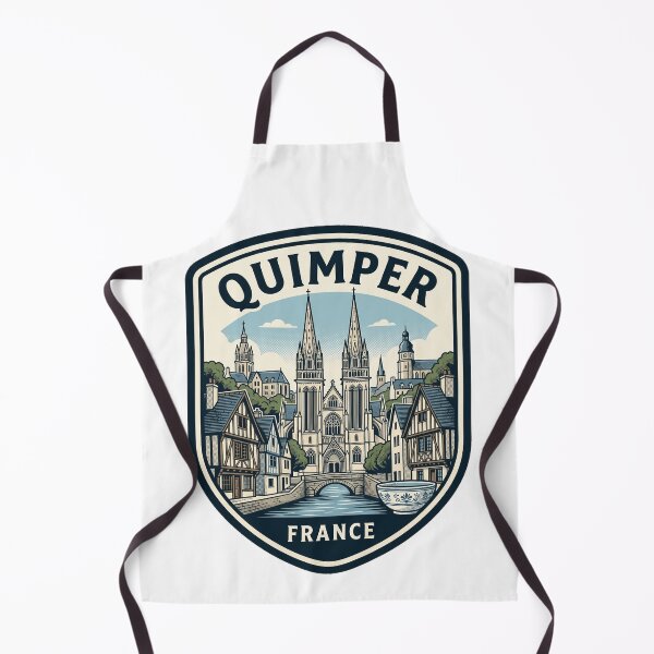 Item preview, Vintage Quimper France Travel Badge designed and sold by k3rstman1.