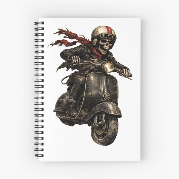 Item preview, Scooter skull designed and sold by muhammadkhafidh.