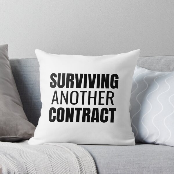 Item preview, Surviving Another Contract (Black) designed and sold by ShipCrewNation.