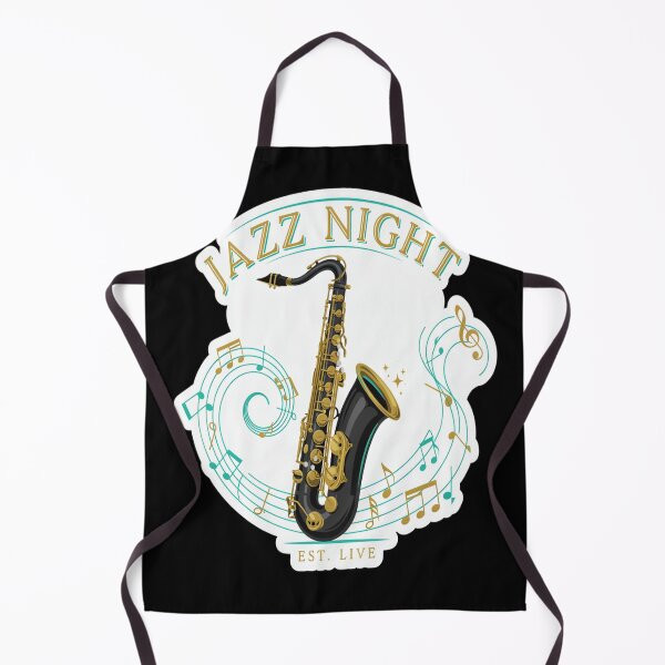 Item preview, Jazz Night – Elegant Saxophone Live Music Design designed and sold by Midnight Veil Designs.