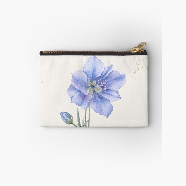 Item preview, July Birth Flower Larkspur | Elegant Watercolor Botanical | Vintage Floral designed and sold by lisa-diver.