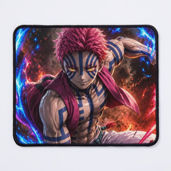 Item preview, Akaza fan art demon slayer designed and sold by Arjun4282.