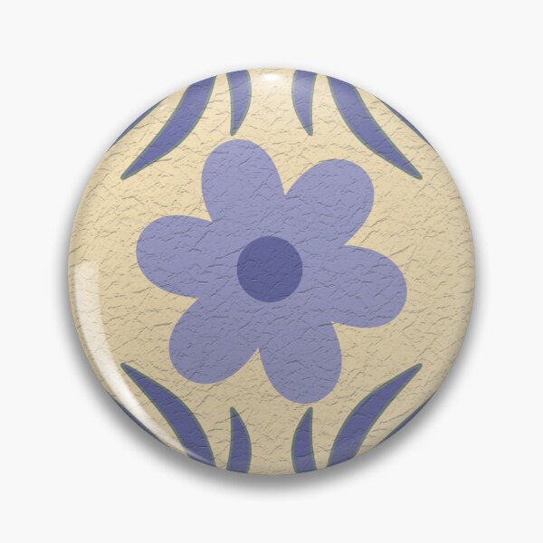 Item preview, Retro Textured Violet Floral Botanical Seamless Pattern designed and sold by SmallDart Creations.