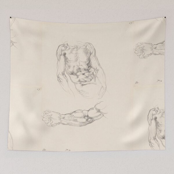 Item preview, Muscular Male Torso and Arm Study designed and sold by artofuniverse.