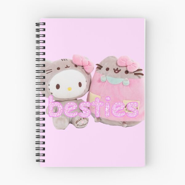 Item preview, Pusheen + Hello Kitty with text!! designed and sold by PLANET-VEE.