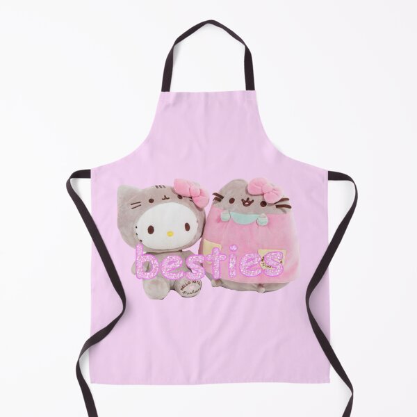 Item preview, Pusheen + Hello Kitty with text!! designed and sold by PLANET-VEE.