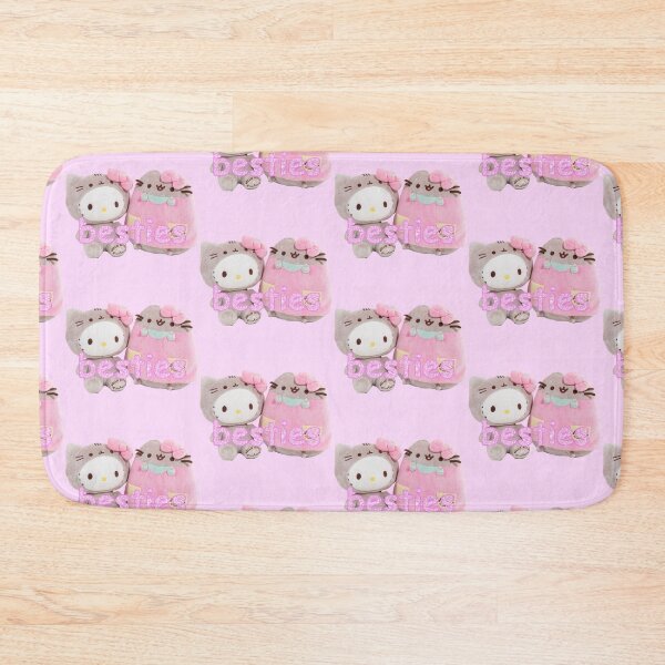 Item preview, Pusheen + Hello Kitty with text!! designed and sold by PLANET-VEE.