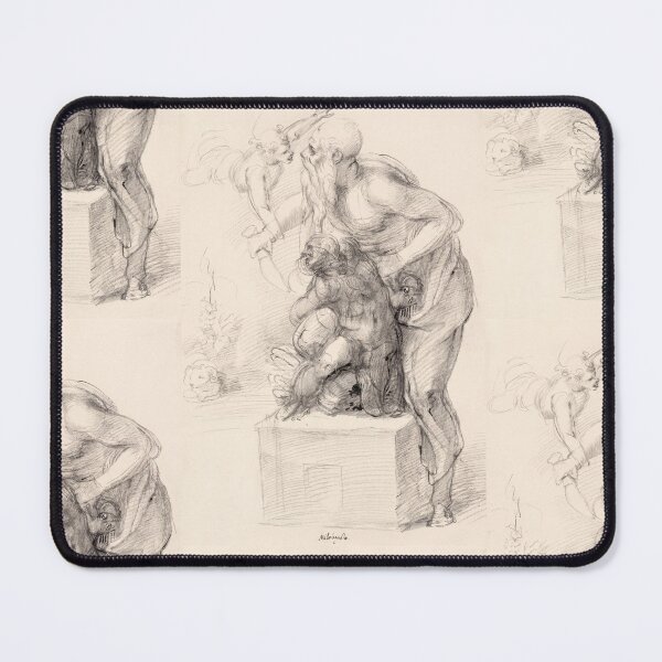 Item preview, Bearded Titan and Muscular Nude Study designed and sold by artofuniverse.