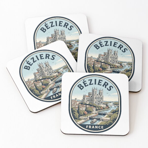 Item preview, Vintage Beziers France Canal du Midi Travel designed and sold by k3rstman1.
