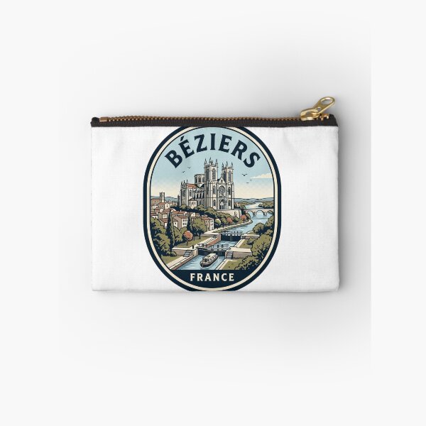 Item preview, Vintage Beziers France Canal du Midi Travel designed and sold by k3rstman1.
