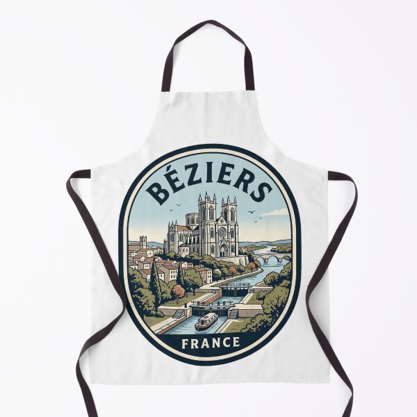 Item preview, Vintage Beziers France Canal du Midi Travel designed and sold by k3rstman1.