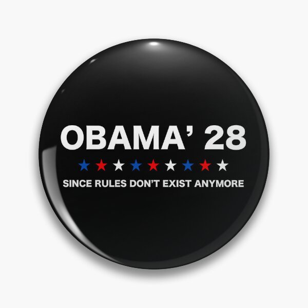 Item preview, Obama 2028, Funny Political, Since Rules Dont Exist Anymore, Retro Election Parody, Liberal Humor Gift For Progressive Democrat designed and sold by Cchotlan.