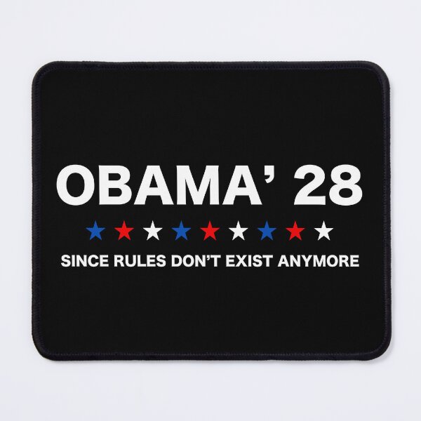 Item preview, Obama 2028, Funny Political, Since Rules Dont Exist Anymore, Retro Election Parody, Liberal Humor Gift For Progressive Democrat designed and sold by Cchotlan.