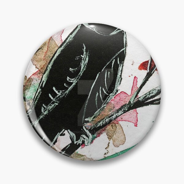 Item preview, Gothic Black Owl Perched  designed and sold by RhondaBrenna.