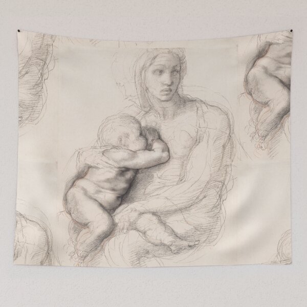 Item preview, Madonna and Child Renaissance Study designed and sold by artofuniverse.