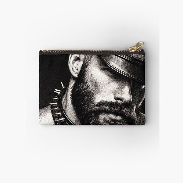 Item preview, Gay Leather Lounge London Scruff Daddy Leather Art designed and sold by ItsAKinkThing.
