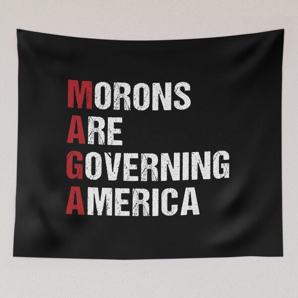 Item preview, Morons Are Governing America, Anti Trump, Liberal, Democrat, Funny Political, Gift for Activists, Anti MAGA  designed and sold by Cchotlan.