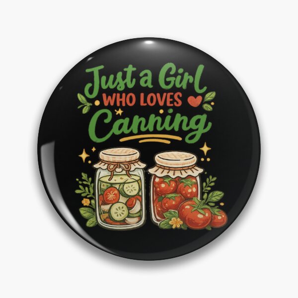 Item preview, Just a Girl Who Loves Canning Vintage Farmhouse designed and sold by PunchDrop.