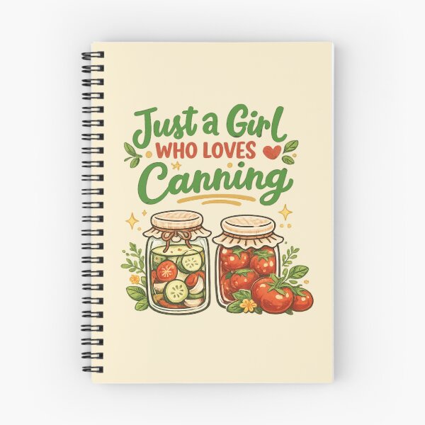 Item preview, Just a Girl Who Loves Canning Vintage Farmhouse designed and sold by PunchDrop.