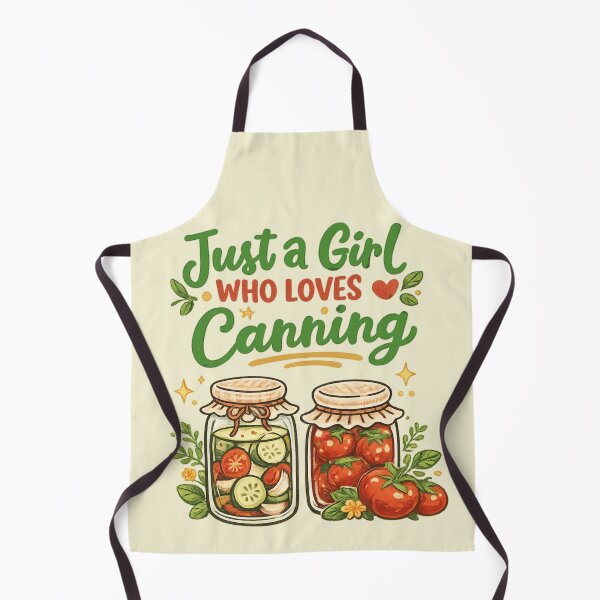 Item preview, Just a Girl Who Loves Canning Vintage Farmhouse designed and sold by PunchDrop.