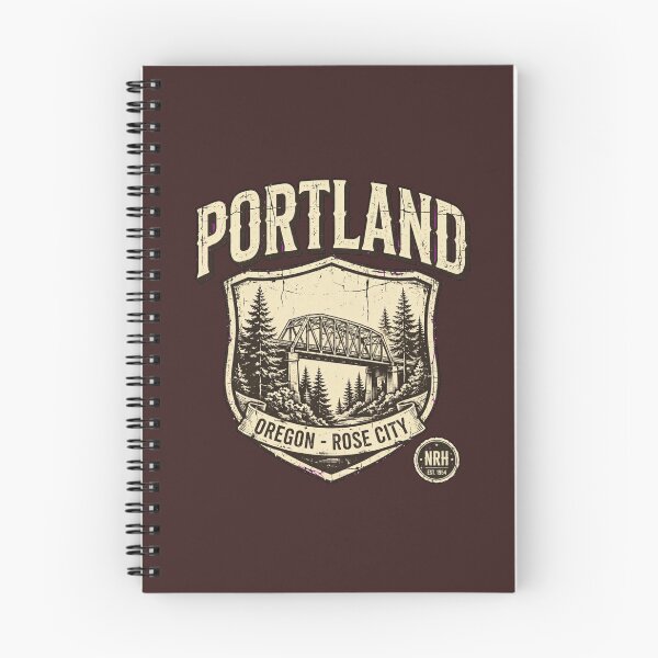 Item preview, Retro license plate Portland Oregon Rose City designed and sold by Normandy Road Heritage.