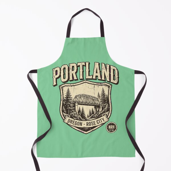 Item preview, Retro license plate Portland Oregon Rose City designed and sold by Normandy Road Heritage.