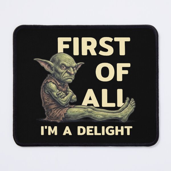 Item preview, First Of All I'm A Delight designed and sold by VFXguy.