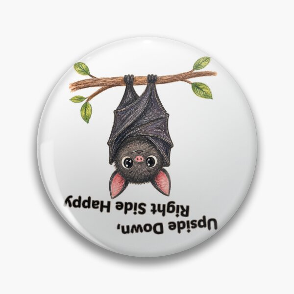 Item preview, Upside Down Right Side Happy Bat designed and sold by Buli89.