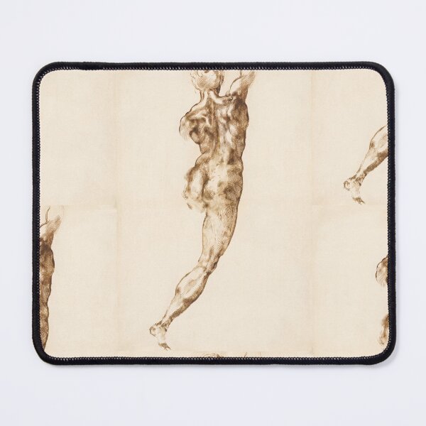 Item preview, Male Nude Back Anatomical Study designed and sold by artofuniverse.