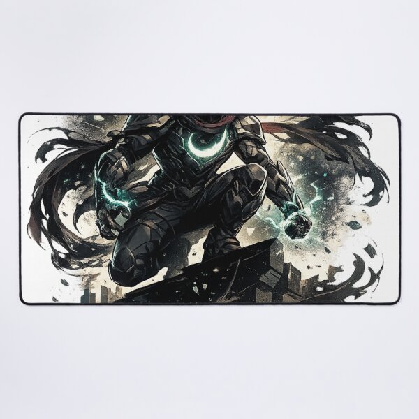 Item preview, Moon Shadow Warrior Dark Hooded Mystic Energy Hero designed and sold by irfanshikh.