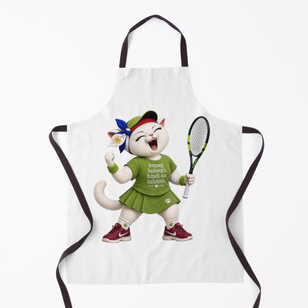 Item preview, Tennis player cat designed and sold by SHARAMDARA.