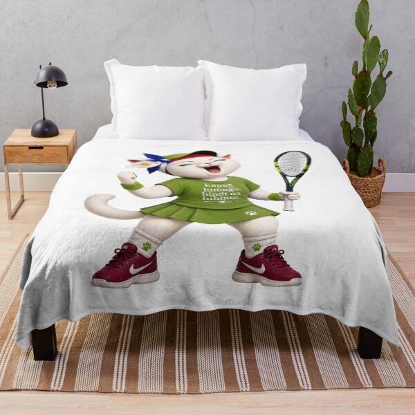 Item preview, Tennis player cat designed and sold by SHARAMDARA.