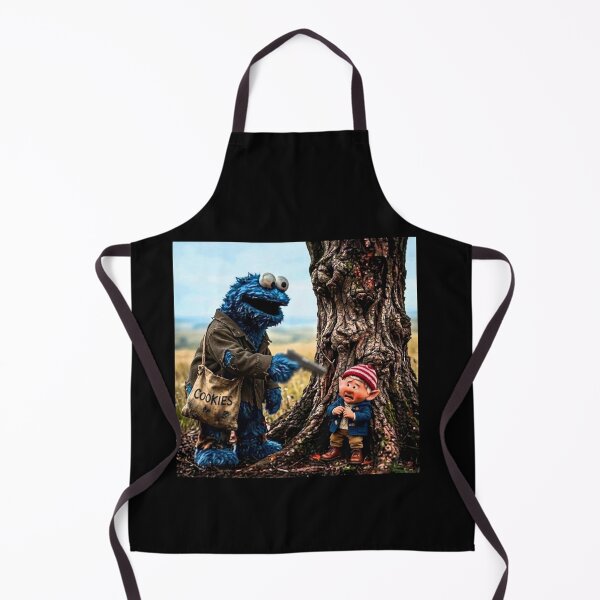 Item preview, Funny-Blue-Monster-Robbing Funny Cookie Parody designed and sold by lisdgoncalves.