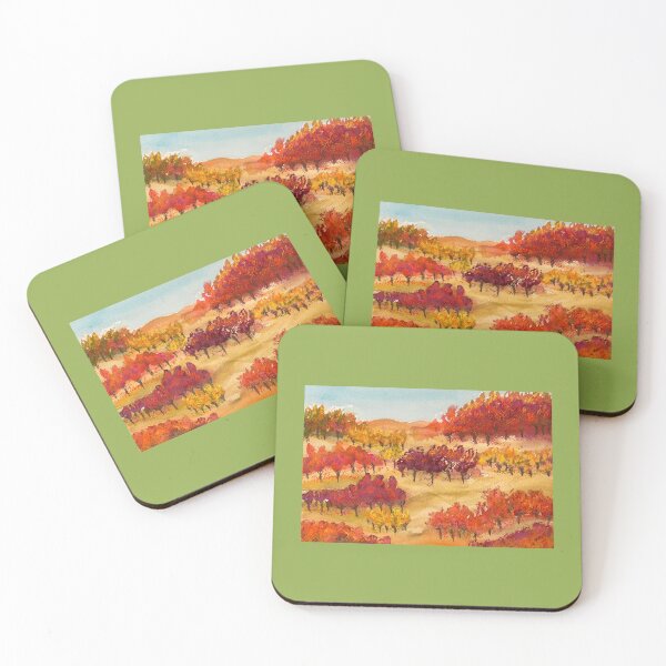 Item preview, Fall Scenic Drive in Mixed Media designed and sold by Kimberly Sells Studio.