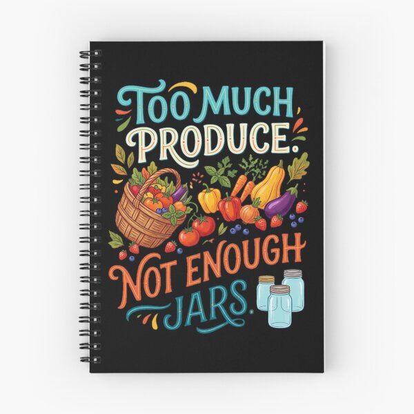 Item preview, Too Much Produce Not Enough Jars Funny Canning designed and sold by PunchDrop.