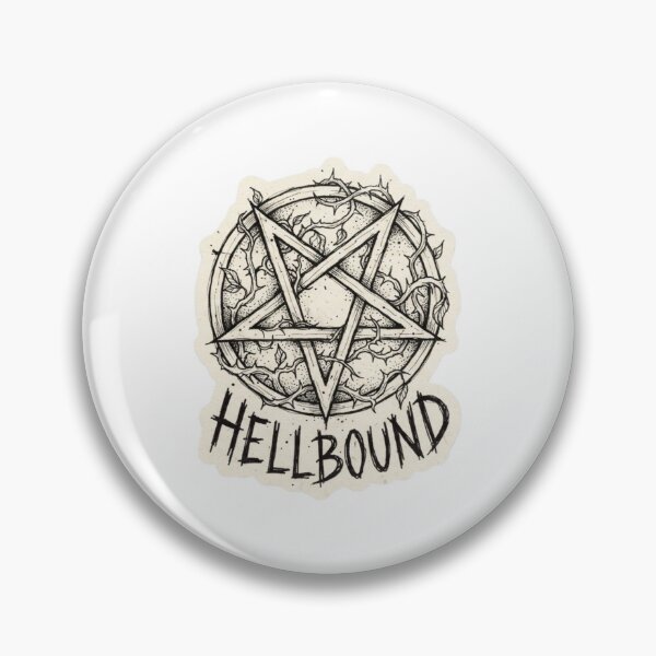 Item preview, Hellbound Pentagram Thorn Vine Gothic Occult Symbol Dark Art designed and sold by SipWithStyleArt.