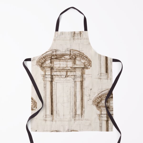 Item preview, Renaissance Doorway Architectural Study Sketch designed and sold by artofuniverse.