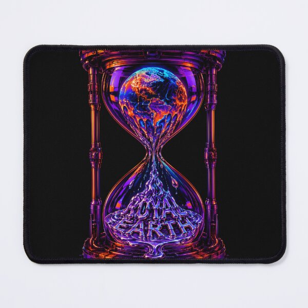 Item preview, Royal Earth Psychedelic Hourglass Space Art designed and sold by RoyalEarthstore.