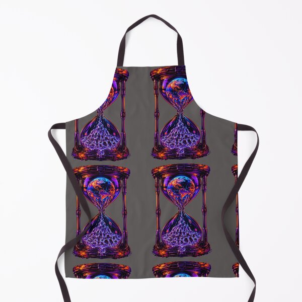 Item preview, Royal Earth Psychedelic Hourglass Space Art designed and sold by RoyalEarthstore.