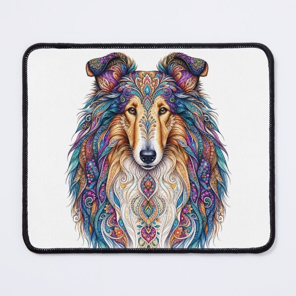 Item preview, Intricate Collie designed and sold by PaintedbyCarol.