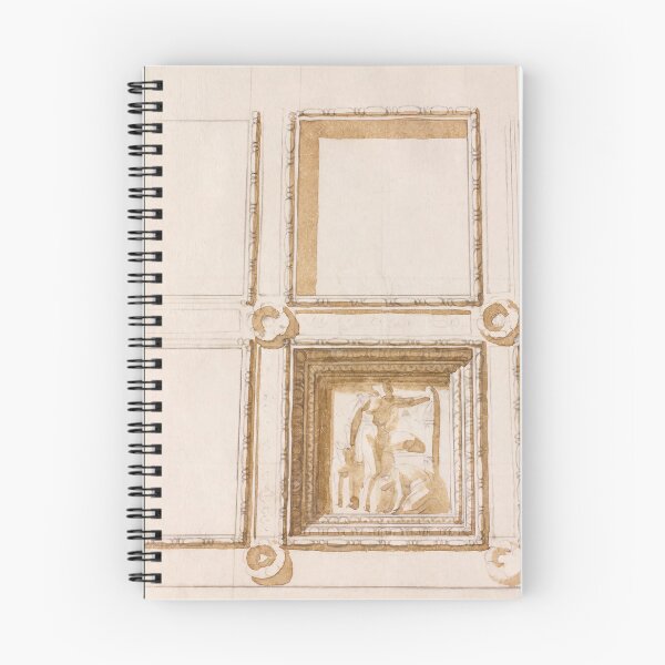 Item preview, Renaissance Coffered Ceiling Panel Study designed and sold by artofuniverse.