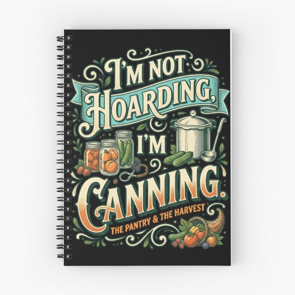 Item preview, I'm Not Hoarding I'm Canning Funny Homestead Humor designed and sold by PunchDrop.