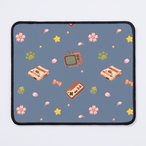 Item preview, Retro Gaming and Vintage Electronics Pattern 1 designed and sold by SimplePoDesign.