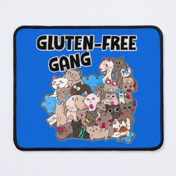 Item preview, Cute Gluten-free gang kitties designed and sold by Lovemountain.