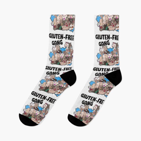 Item preview, Cute Gluten-free gang kitties designed and sold by Lovemountain.
