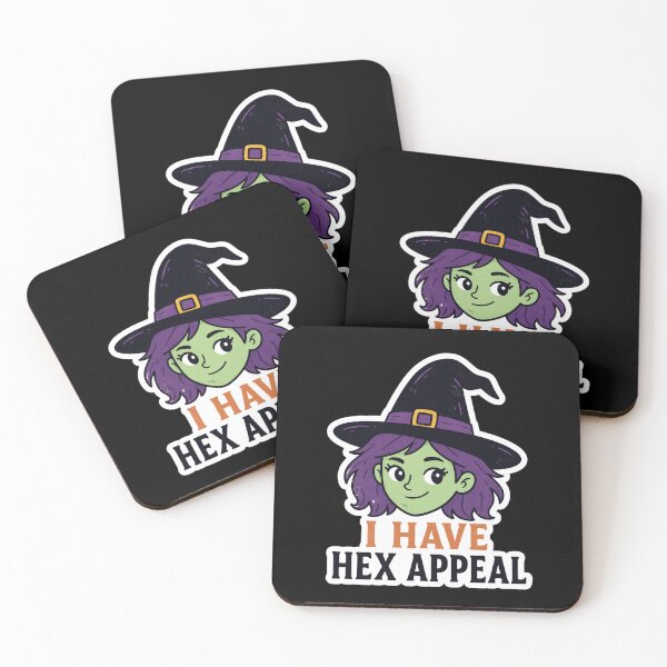 Item preview, Halloween - Witch I have Hex Appeal designed and sold by Presents For The Dead.