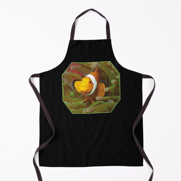 Item preview, Geometric Clownfish Octagon * Graphic Underwater Art | designed and sold by Photo & Design Ute Niemann.