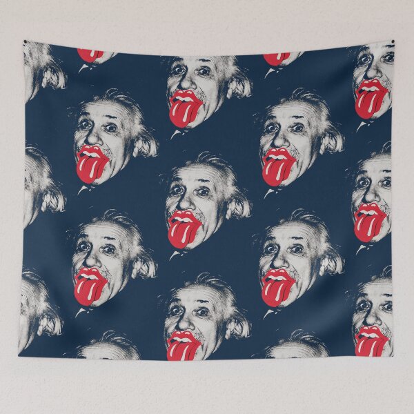 Item preview, Rolling Stones Albert Einstein Tongue designed and sold by tutorsweet33.