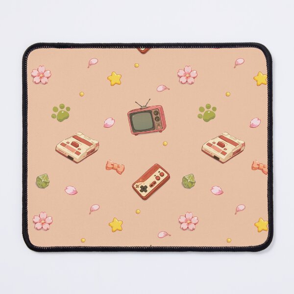 Item preview, Retro Gaming and Vintage Electronics Pattern 2 designed and sold by SimplePoDesign.