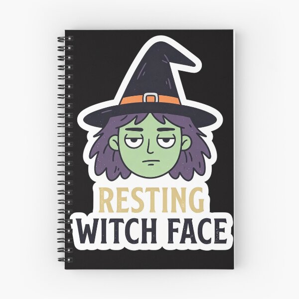 Item preview, Halloween - Resting Witch Face designed and sold by Presents For The Dead.